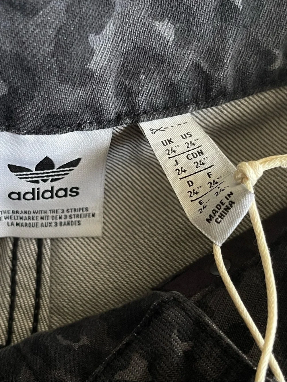 adidas Originals Denim Bermuda Shorts
